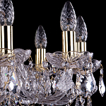Подвесная люстра Bohemia Ivele Crystal 1402 1402/10/240/G/Leafs 250_100_1796260