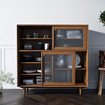Буфет "Bruni" с витражными стеклами арт BR32 250_100_Array