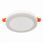 ST104.542.06 Светильник встраиваемый Белый LED 1*6W 4000K 468Lm Ra>80 120° IP20 D110xH20 170-240V Встраиваемые светильники 250_100_2952224