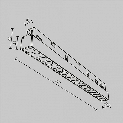 Встраиваемый светильник Maytoni Technical Points TR031-4-18WTW-M-DSZ-W 400_400_2765556