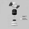 Встраиваемый светильник Maytoni Technical Round DL058-7W3K-TRS-W 100_100_2757986
