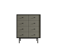 Комод на восемь ящиков "Emerson" арт EM20/gray/L 250_100_Array