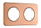 Рамка на 2 поста Arte Milano am-502.07 502.07-2.pink