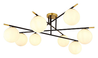 Потолочная люстра Arte Lamp Alcor A2224PL-8BK 500_191_3072237