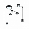 Потолочная люстра Indigo Modulo 14028/7С Black 100_100_1972034