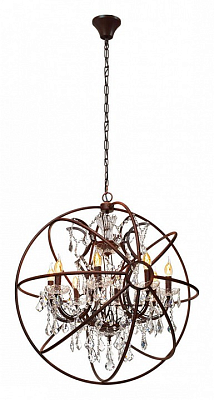 Подвесная люстра Loft it Foucaults Orb Crystal LOFT1897/8 400_400_1844132