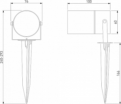 Наземный низкий светильник Elektrostandard Landscape a064423 400_400_1775893