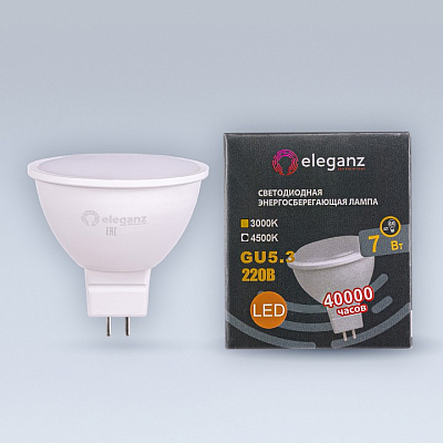 Лампа светодиодная Eleganz  GU5.3 7Вт 4500K 1343 400_400_2046678
