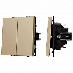 Выключатель двухклавишный без рамки Arlight SWT 054253 250_100_Array