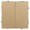 Выключатель двухклавишный без рамки Kollinger Eclipse EC-004GD 100_100_3106476