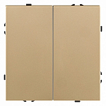 Выключатель двухклавишный без рамки Kollinger Eclipse EC-004GD 250_100_Array