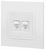 Розетка Ethernet RJ-45 без рамки Эра Эра Elegance 14-3108-01 100_100_2400672