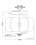 Золотистый светильник Элаиза с белым плафоном 250_100_2845426