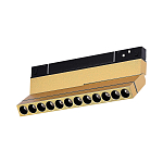 ST805.236.12 Магнитный трековый светильник Золотистый LED 1*12W 3000K 450Lm Ra>90 36° IP20 L220xW22x СКАЙЛАЙН 48V 250_100_2945904
