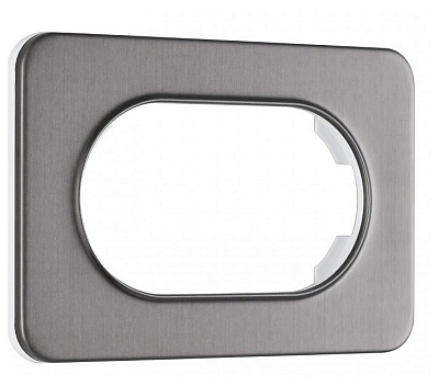 Рамка для двойной розетки Arte Milano am-502.07 502.07-double.grey 400_400_2302944