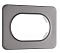 Рамка для двойной розетки Arte Milano am-502.07 502.07-double.grey