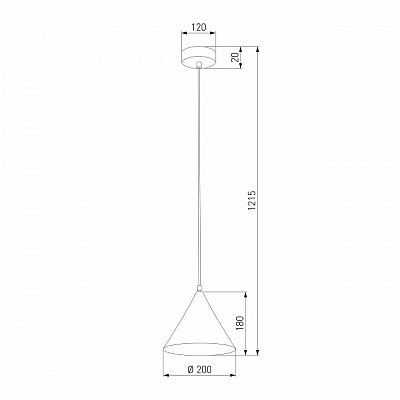 Подвесной светильник Elektrostandard Bevel a068472 400_400_1777444
