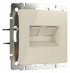 Розетка Ethernet RJ-45 без рамки Werkel слоновая кость W1181103 250_100_Array