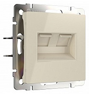 Розетка Ethernet RJ-45 без рамки Werkel слоновая кость W1181103 500_191_2261449