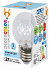 Лампа светодиодная Volpe DECOR COLOR E27 1Вт 6000K UL-00010065 100_100_1925790