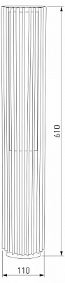 Наземный высокий светильник Elektrostandard Entero 35189/F 400_400_2887742