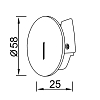 9290 Встраиваемый светильник MANTRA SOTAVENTO 100_100_3194175