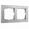 Рамка на 2 поста Werkel Hammer серебряный W0022406 100_100_2296482