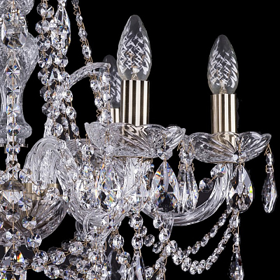 Подвесная люстра Bohemia Ivele Crystal 1411 1411/6/195/Pa 400_400_1796400