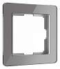 Рамка на 1 пост Werkel Acrylic (графит) W0012704 100_100_2130241