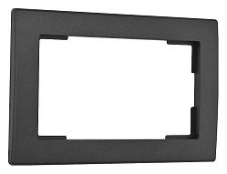 Рамка для двойной розетки Arte Milano am-503.06 503.06-double.black 500_191_2303318