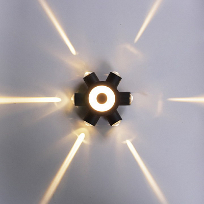 Накладной светильник Reluce  86973-9.2-007U LED2W+6*1W BK 400_400_3128565