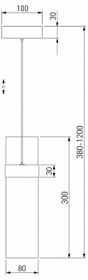 Подвесной светильник Eurosvet Lumen 50244/1 LED хром/дымчатый 400_400_1811792