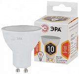 Лампа светодиодная Эра Стандарт GU10 10Вт 2700K LED MR16-10W-827-GU10 250_100_2474135