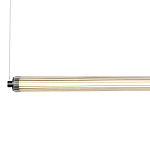 SL6224.413.01 Светильник подвесной ST-Luce Черный/Прозрачный LED 1*30W 4000K БАМБУ 250_100_2956817