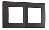 Рамка на 2 поста Arte Milano am-517.17 517.17-2.black 100_100_2305888