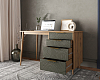 Стол рабочий "Line" одной тумбой R23/browngrey 100_100_1930233