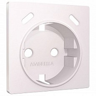 Накладка для розетки с заземлением и со шторками и 2хUSB type С Ambrella Volt ALFA AP2105 500_191_2307888