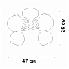 Потолочная люстра Vitaluce V2564 V2564-1/3PL 100_100_2864365