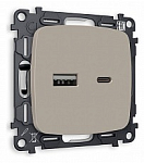 Розетка 2хUSB type A и C без рамки Ambrella Volt OMEGA MO371010 250_100_Array