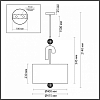 Подвесной светильник Odeon Light Bagel 5410/3 100_100_1727910