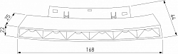 Встраиваемый светильник Elektrostandard Slim Magnetic a066511 250_100_1776341