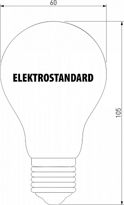 Лампа светодиодная Elektrostandard Classic F E27 8Вт 3300K a048278 400_400_584686