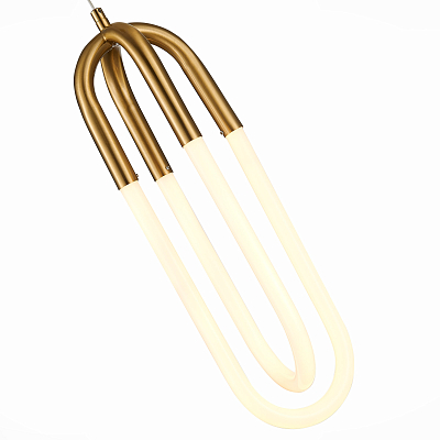 SL1579.303.02 Подвес ST-Luce Латунь/Латунь, Белый LED 2*14W 3000K МОФИСТО 400_400_2952218