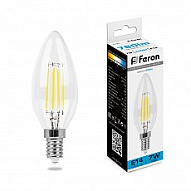 Лампа светодиодная Feron LB-66 E14 7Вт 6400K 38227 500_191_2237853