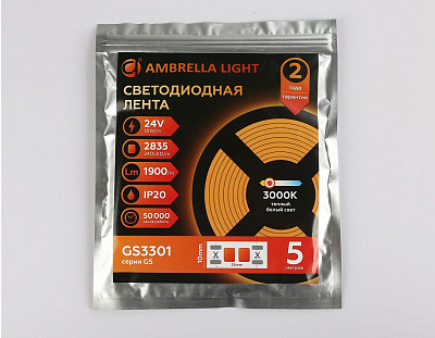 Лента светодиодная Ambrella Light GS GS3301 400_400_2024905