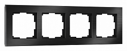Рамка на 4 поста Werkel Aluminium (черный алюминий) W0041708 250_100_2128390