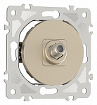 ТВ-розетка без рамки Arte Milano am-202 202.42-1.shampan 250_100_Array