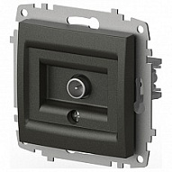 ТВ-розетка оконечная без рамки Elbi Eleсtriс Zena Vega 609-011100-273 500_191_2308632