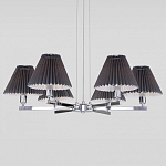 Подвесная люстра Eurosvet Peony 60136/6 хром/графит 250_100_Array