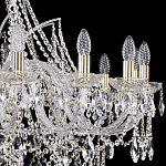 Подвесная люстра Bohemia Ivele Crystal 1411 1411/16/360/G 250_100_1796750